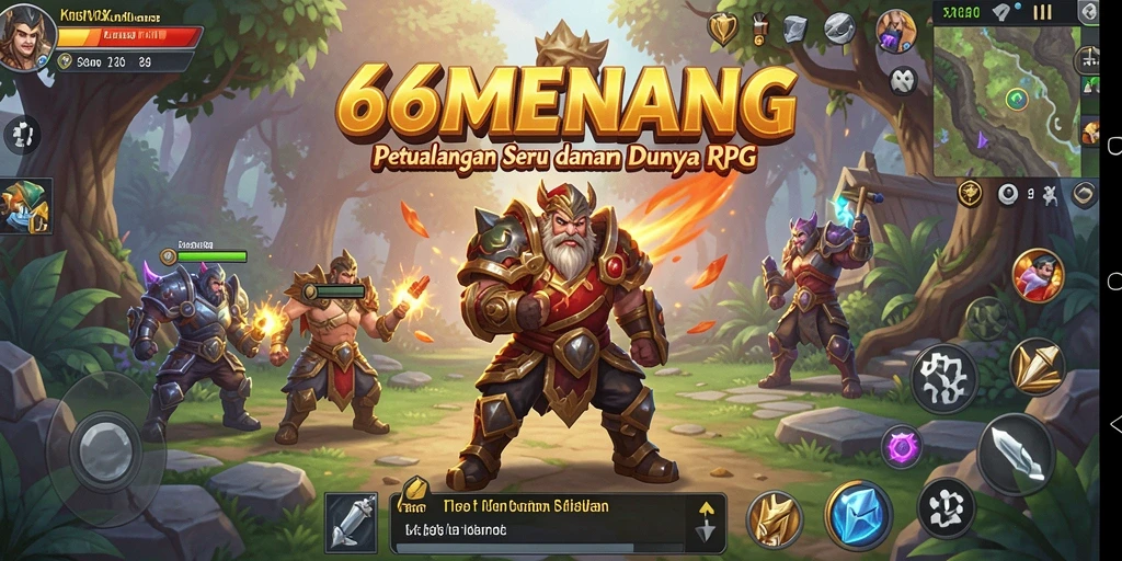 Gambaran mendalam gameplay RPG 66MENANG yang menarik.