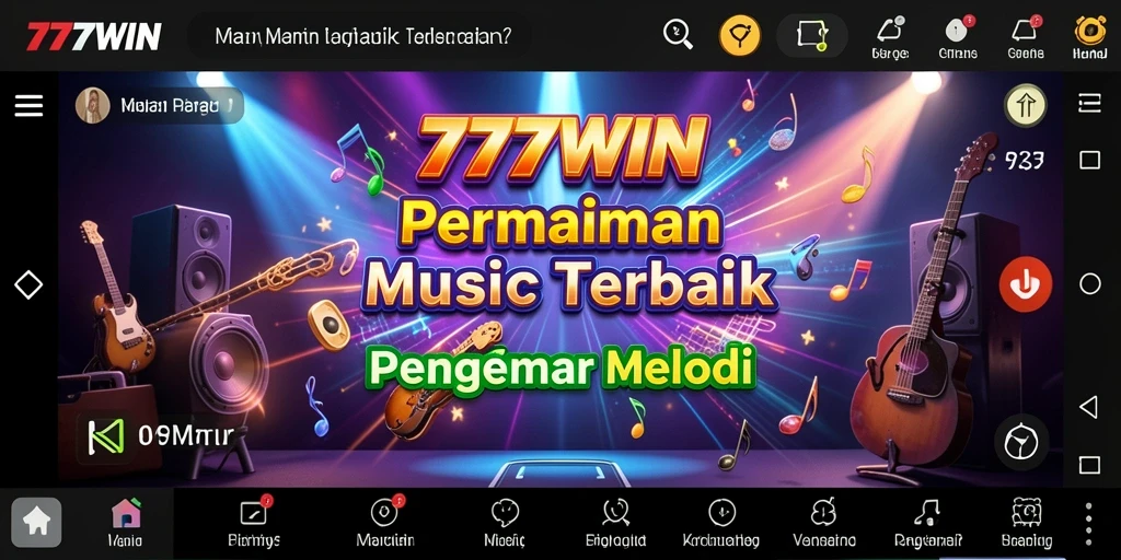 Gameplay seru dan interaktif di 777WIN dengan berbagai lagu.