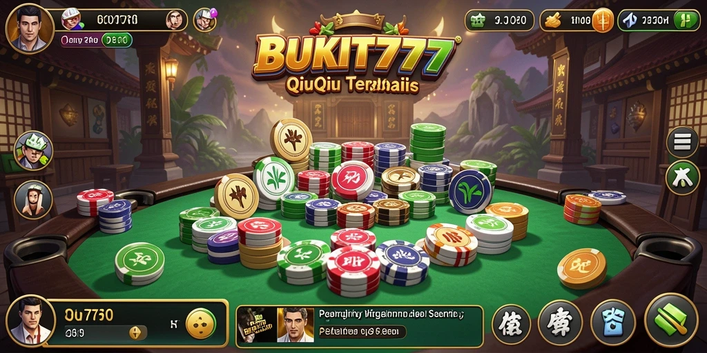 Screenshot gameplay QiuQiu di BUKIT777 yang seru dan menegangkan.