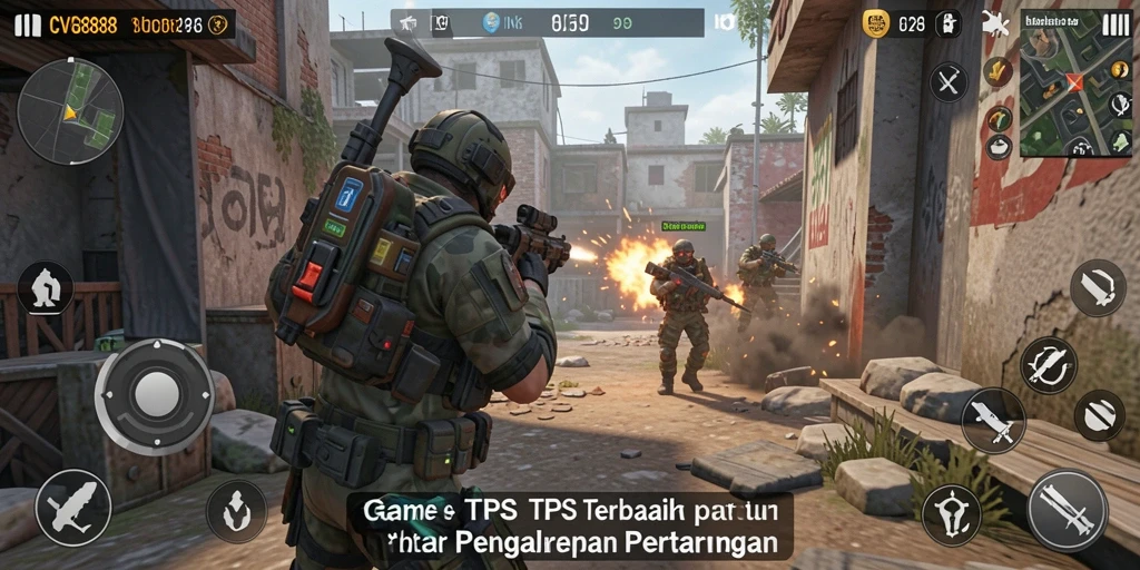 Gameplay intens dan seru dalam CVG8888 dengan berbagai mode pertempuran.