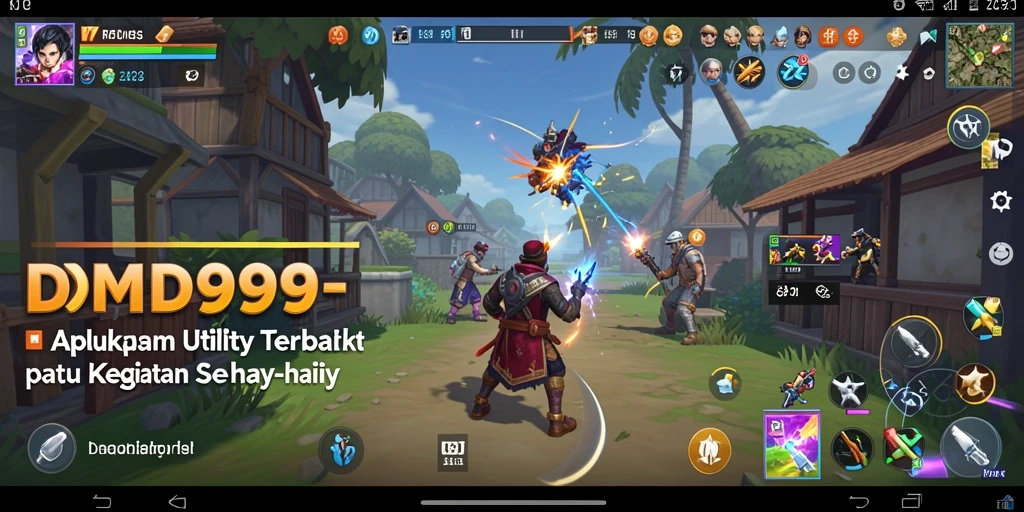 Screenshot DMD999 menunjukkan antarmuka pengguna yang intuitif dan berfungsi dengan baik.