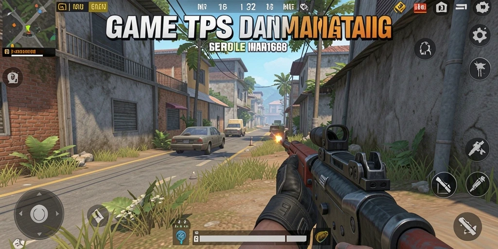 Tampilan gameplay seru dan menantang dari GN168.