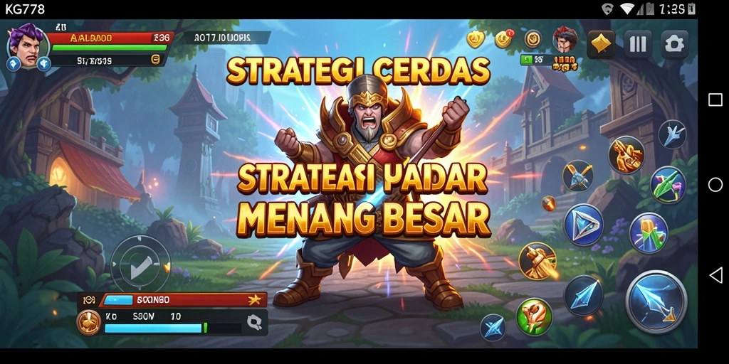 Tampilan gameplay menantang dari KG778 di medan perang strategis.