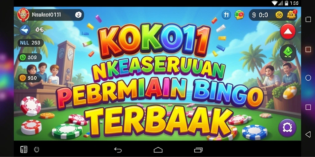 Tampilan menarik dari gameplay Bingo KOKO11 yang seru.