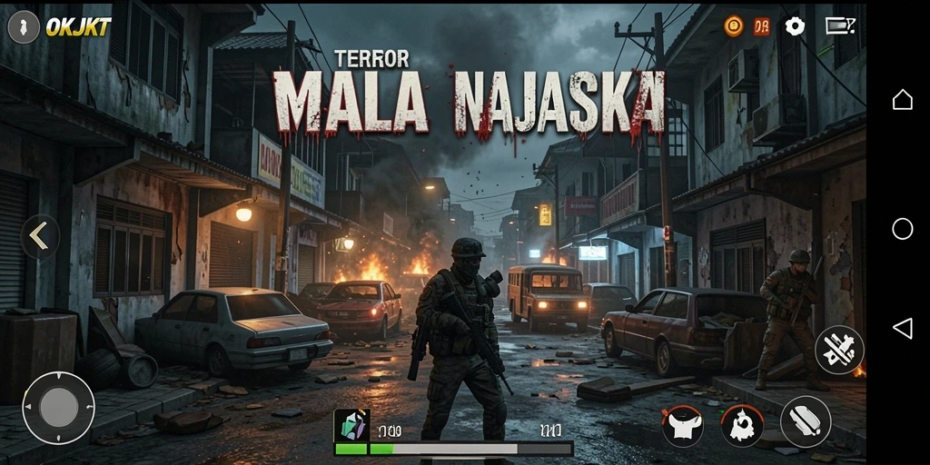 Gameplay menakutkan di OKJKT yang mengajak pemain merasakan ketegangan.