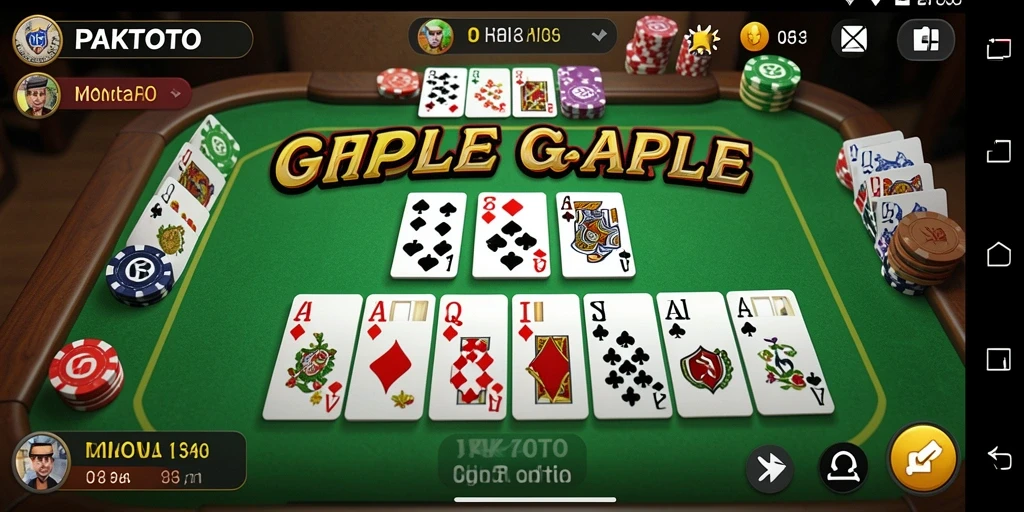 Gameplay seru PAKTOTO dengan tampilan menarik dan interaktif.